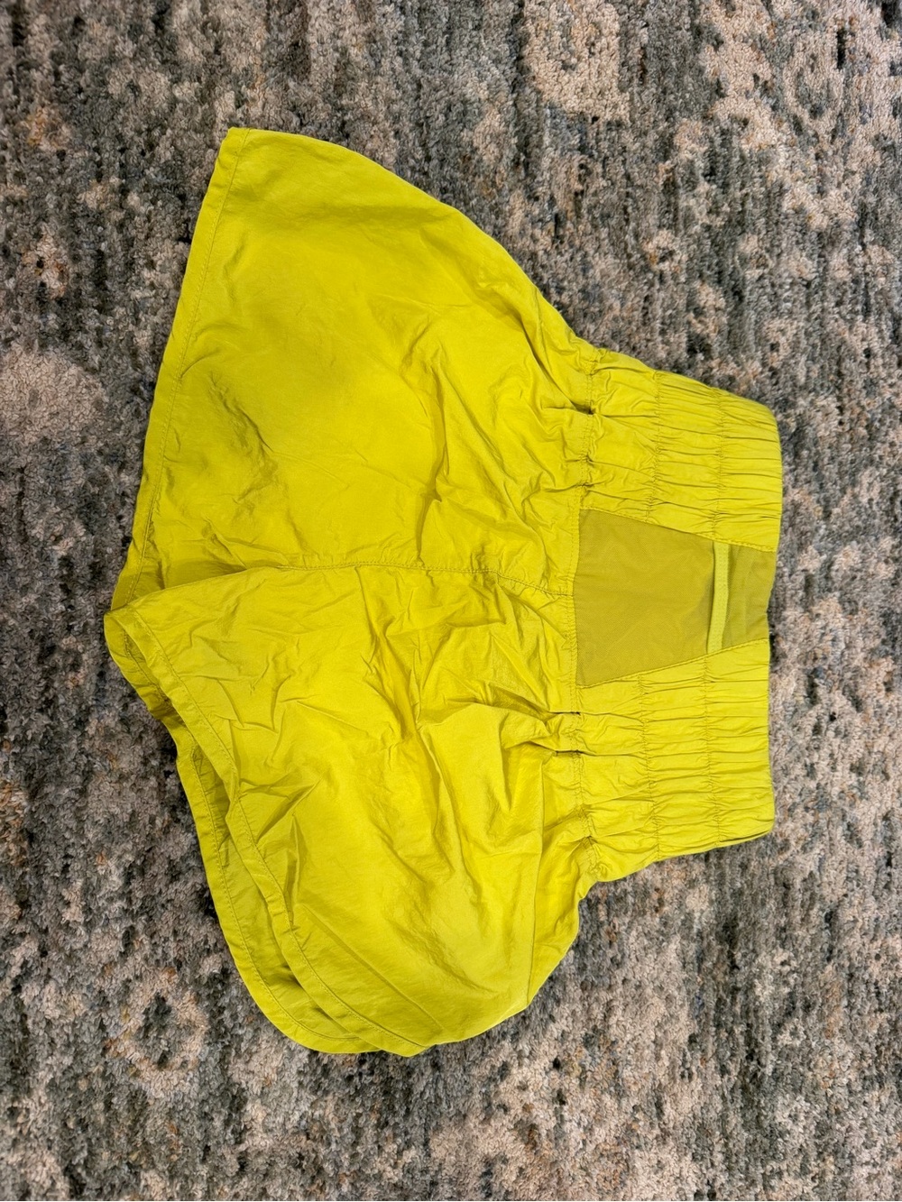 Free People yellow Pull-On Shorts XS High Rise - Picture 4 of 4